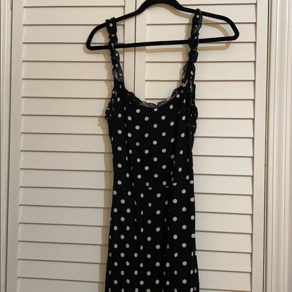 NWOT VICI Collection Polka Dot Midi Dress
